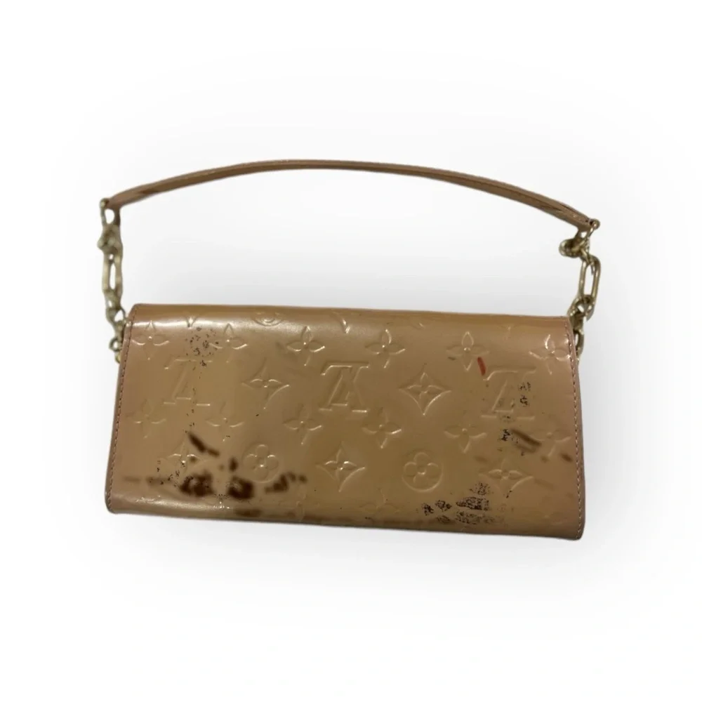 Louis Vuitton Noisette Monogram Vernis Sunset Boulevard Bag